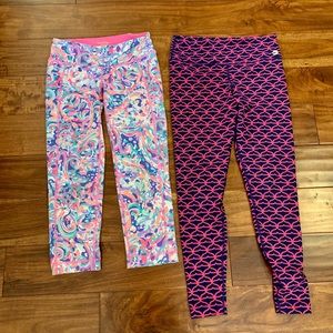 Lilly Pulitzer Luxletic and Vineyard Vine leggings